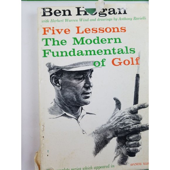 Lot of 6 Books about Golf Technique Swing Stories Tips Ben Hogan Tiger Woods - Picture 7 of 12
